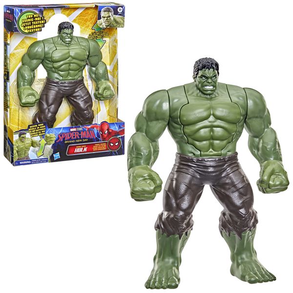 Hasbro marvel spider-man: brand new day, hulk savage smash - Spiderman