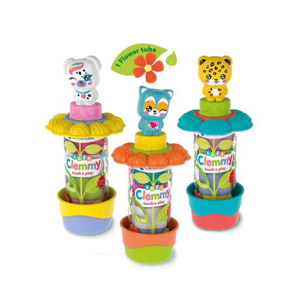 Clementoni - 17979 - sensory garden tubes - CLEMENTONI
