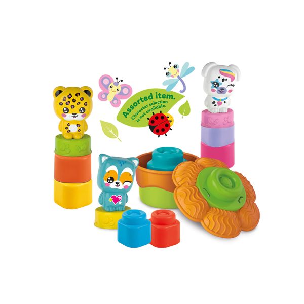 Clementoni - 17979 - sensory garden tubes - CLEMENTONI