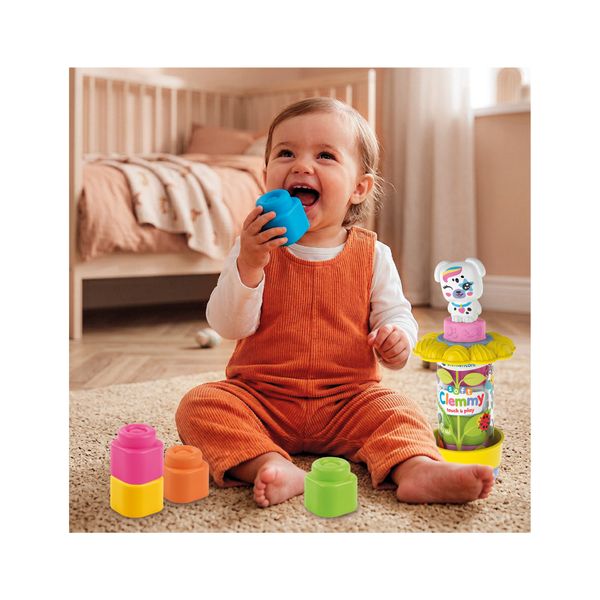 Clementoni - 17979 - sensory garden tubes - CLEMENTONI