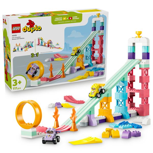 Lego duplo town rampe creative 3 in 1 con veicoli - 10478 - LEGO DUPLO, LEGO