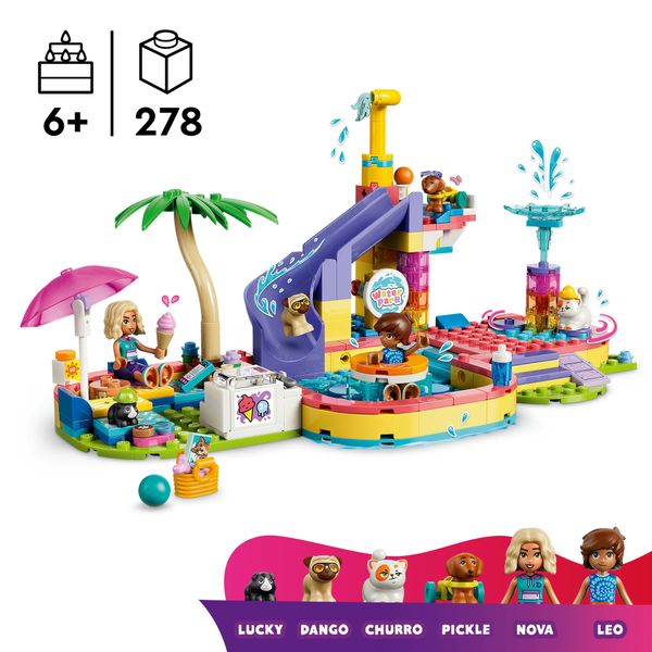 Lego lego friends divertente giornata al parco acquatico - 42676 - LEGO FRIENDS