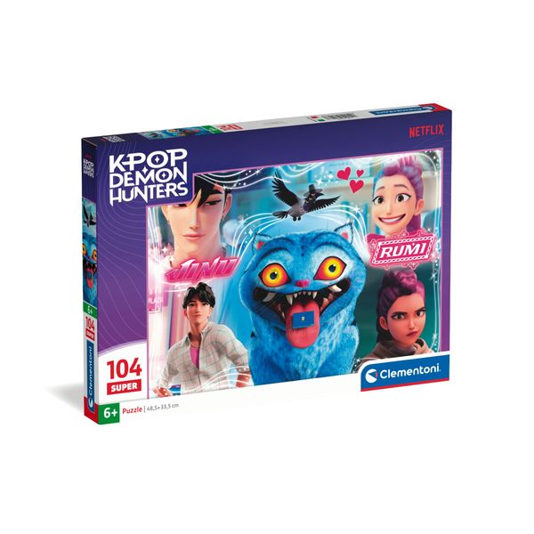 Clementoni - 27243 - puzzle 104 super kpop demon hunters - - CLEMENTONI, K-POP DEMON HUNTERS
