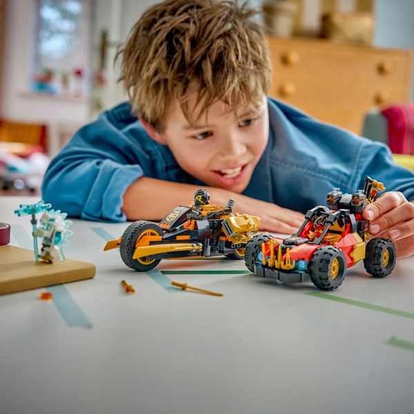 Lego ninjago veicoli combinanti di kai e cole - 71864 - LEGO NINJAGO