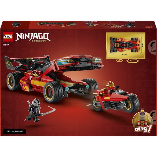 Lego ninjago super-bolide ninja x-1 - 15° anniversario - 71867 - LEGO NINJAGO