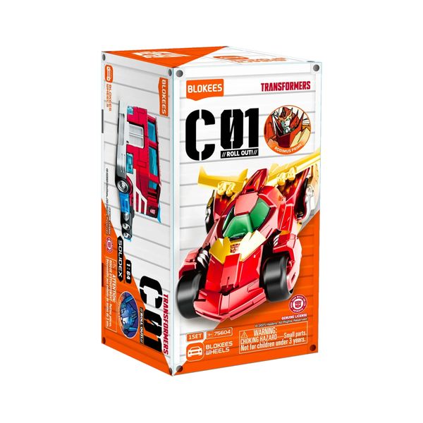 Blokees figures - wheels transformers - c01 - display da 12 pz. - BLOKEES