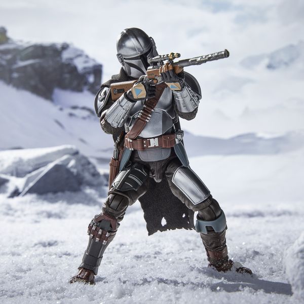Hasbro star wars the black series, il mandaloriano e grogu - Star Wars
