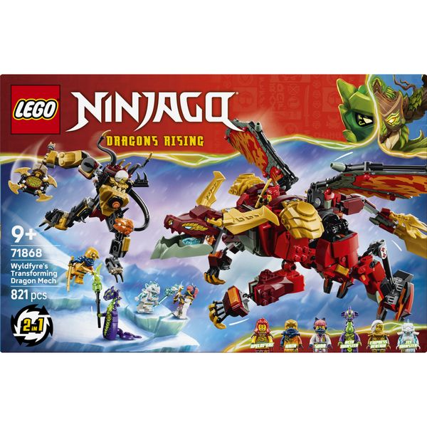 Lego ninjago mech drago mutaforma di wyldfyre - 71868 - LEGO NINJAGO, LEGO