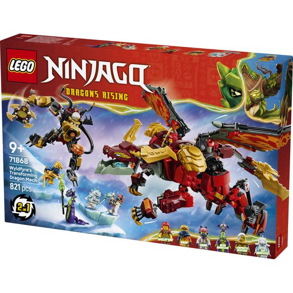 Lego ninjago mech drago mutaforma di wyldfyre - 71868 - LEGO NINJAGO, LEGO