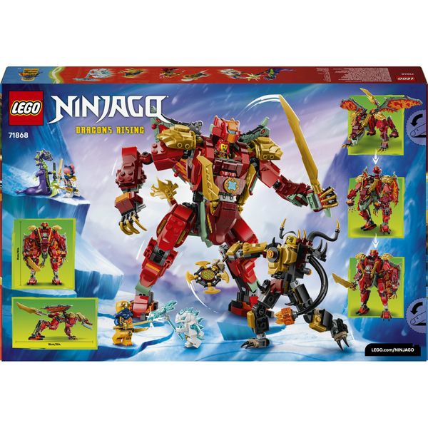 Lego ninjago mech drago mutaforma di wyldfyre - 71868 - LEGO NINJAGO, LEGO