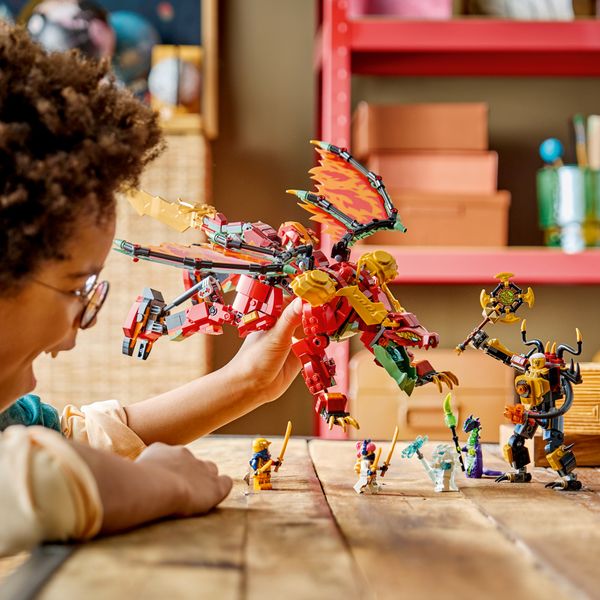 Lego ninjago mech drago mutaforma di wyldfyre - 71868 - LEGO NINJAGO, LEGO
