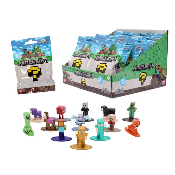 Minecraft blind pack nanofigs 13 figures collezionabili - personaggio assortito - MINECRAFT