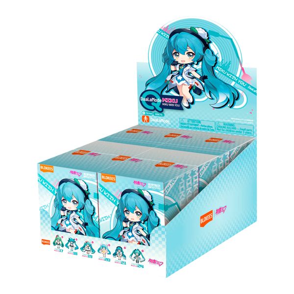 Blokees figures - miku - fantastic q series - miku with you - assortito - BLOKEES