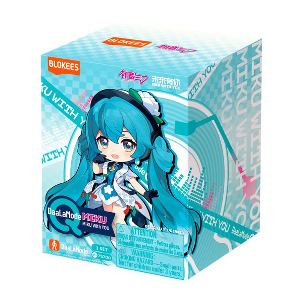 Blokees figures - miku - fantastic q series - miku with you - assortito - BLOKEES
