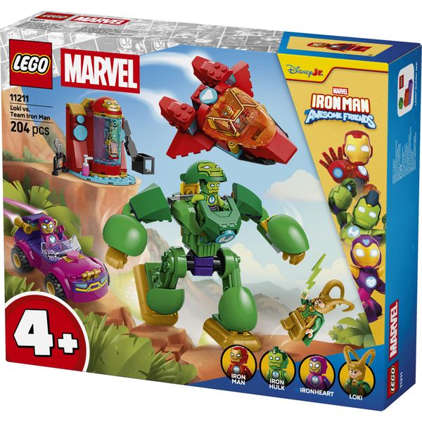 Lego disney junior marvel loki vs. team iron man - 11211 - LEGO SUPER HEROES, LEGO, MARVEL