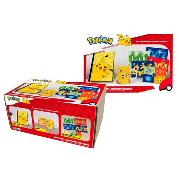 Gift set 3 in 1 pokemon pikachu - POKEMON