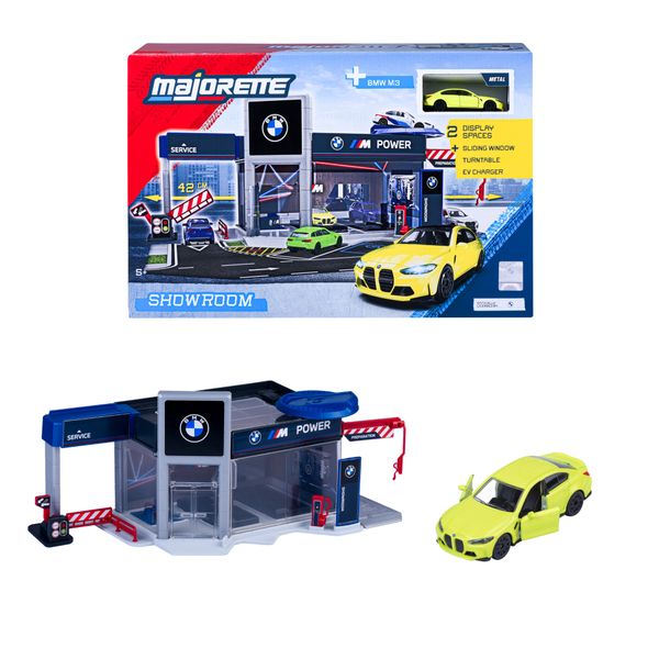 Bmw showroom set + 1 auto - MAJORETTE