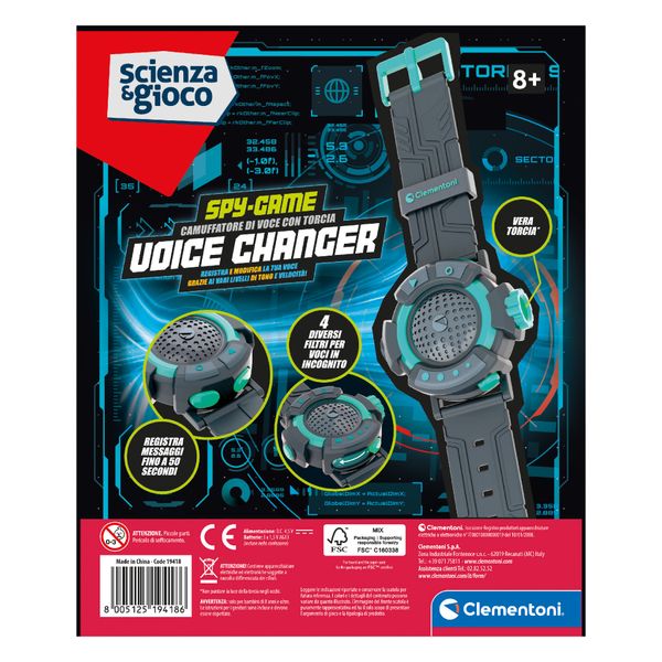 Clementoni - 19418 - voice changer - CLEMENTONI, Scienza e Gioco