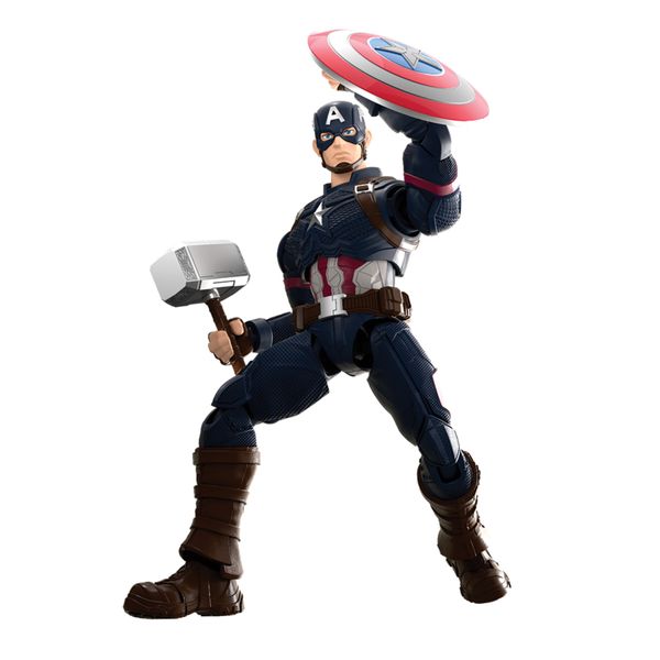 Blokees figures - marvel heroes - champion class - captain america - 94 pcs - Avengers, BLOKEES, MARVEL