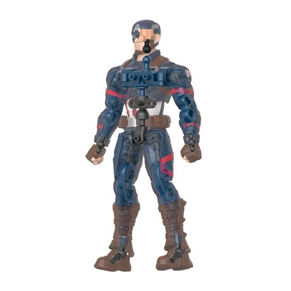 Blokees figures - marvel heroes - champion class - captain america - 94 pcs - Avengers, BLOKEES, MARVEL