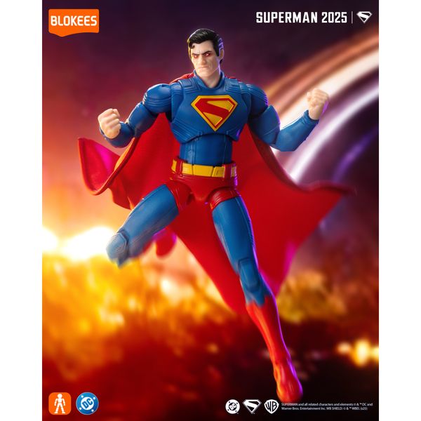 Blokees figures - dc - champion class 01 - superman - movie 2025 - DC COMICS, BLOKEES