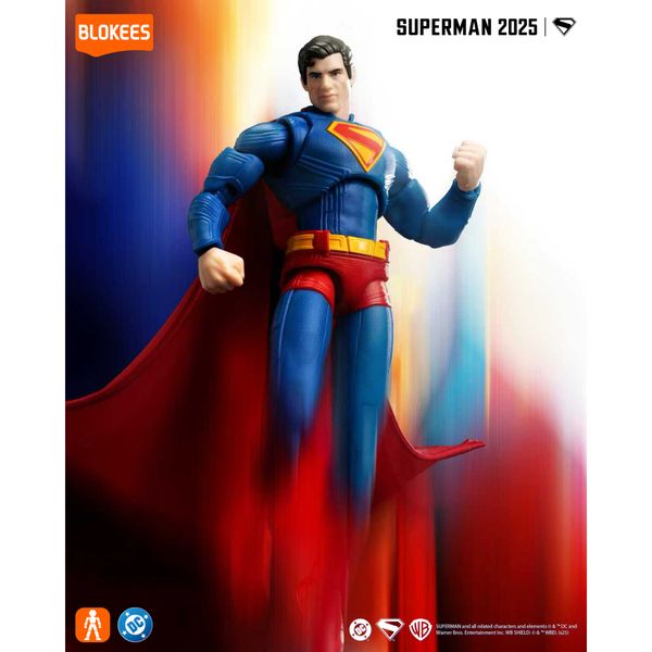 Blokees figures - dc - champion class 01 - superman - movie 2025 - DC COMICS, BLOKEES