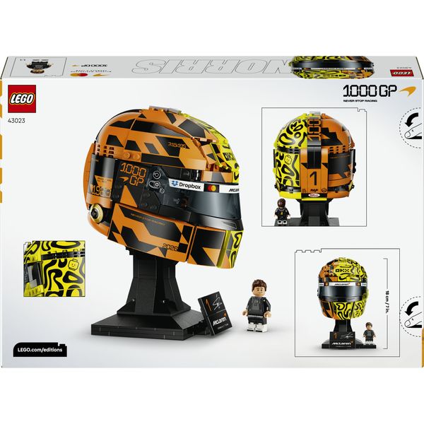 Lego editions formula 1 casco di lando norris mclaren mastercard f1® team - 43023 - LEGO