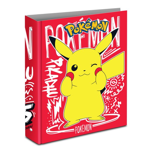 Raccoglitore  anelli a4 maxi  pokemon - POKEMON, SEVEN
