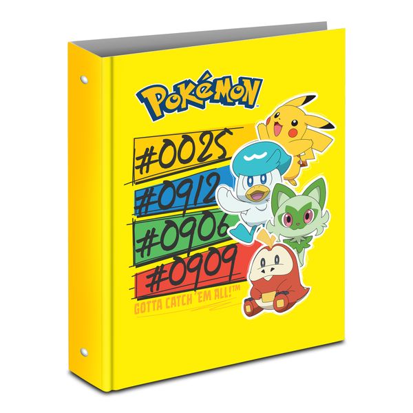 Raccoglitore  anelli a4 maxi  pokemon - POKEMON, SEVEN
