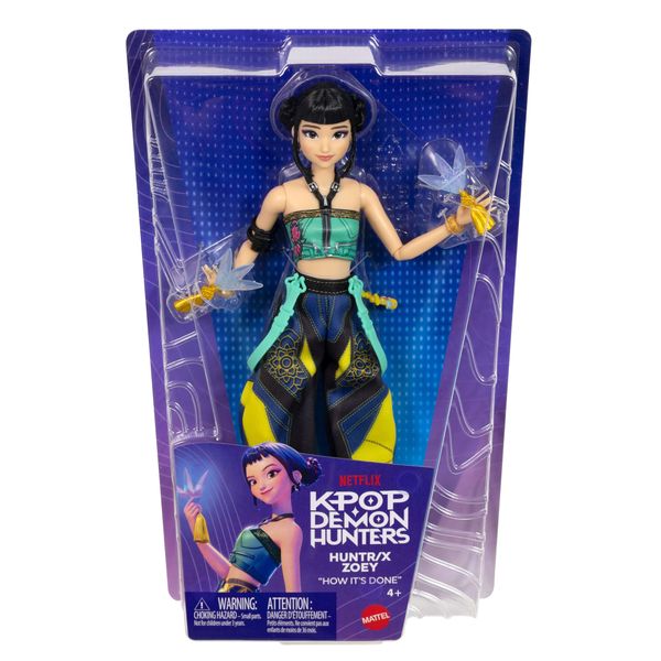 Mattel kpop demon hunters - zoey di huntr/x - MATTEL, K-POP DEMON HUNTERS