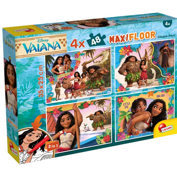 Disney puzzle df maxifloor 4 x 48 oceania 2 - LISCIANI