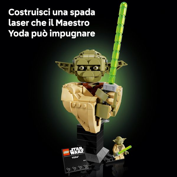 Lego star wars tm busto di yoda™ - 75438 - LEGO STAR WARS, LEGO, Star Wars