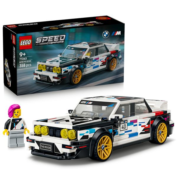 Lego speed champions bmw m3 (e30) - 77263 - LEGO