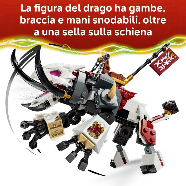 Lego ninjago zilvar e grimtak la bestia drago - 71863 - LEGO NINJAGO, LEGO