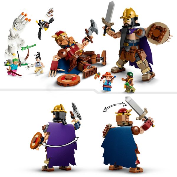 Lego one piece dori contro brogi – giganti di little garden - 75644 - ONE PIECE, LEGO