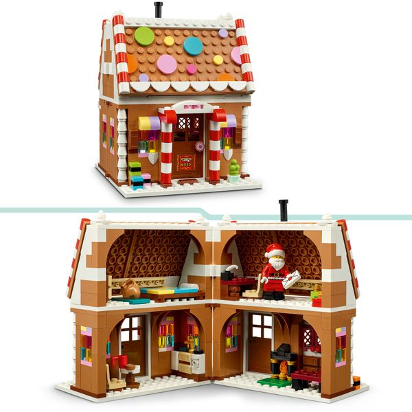 Lego lego iconic casa di pan di zenzero festiva - 40809 - LEGO ICONS