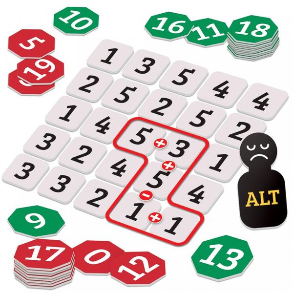 Labirinto dei numeri – gioco di calcolo mentale e velocità 8+ per famiglia - LUDIC