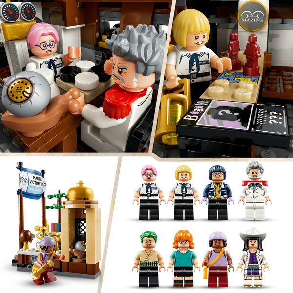 Lego one piece la nave da guerra di garp - 75646 - ONE PIECE, LEGO