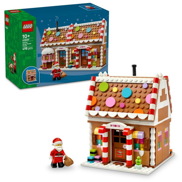 Lego lego iconic casa di pan di zenzero festiva - 40809 - LEGO ICONS
