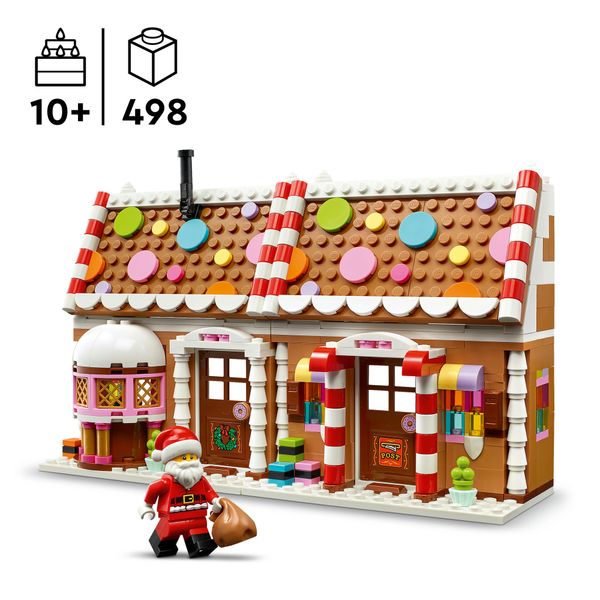 Lego lego iconic casa di pan di zenzero festiva - 40809 - LEGO ICONS
