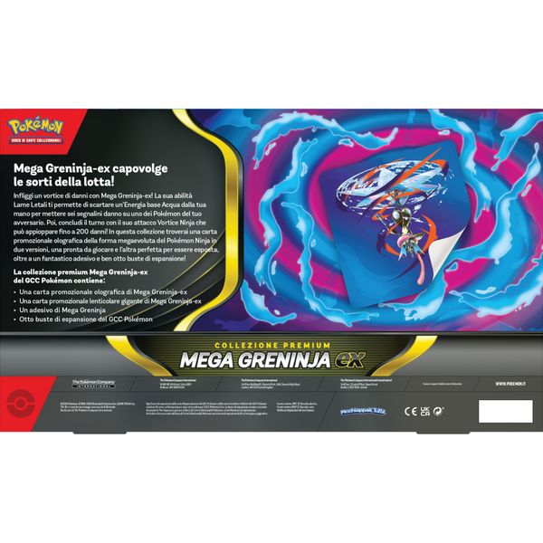 Pokémon collezione premium mega greninja-ex - POKEMON