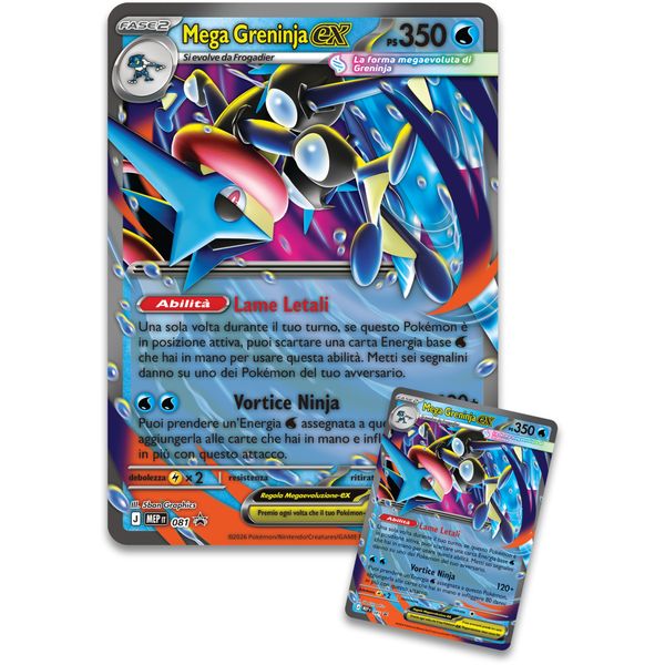 Pokémon collezione premium mega greninja-ex - POKEMON