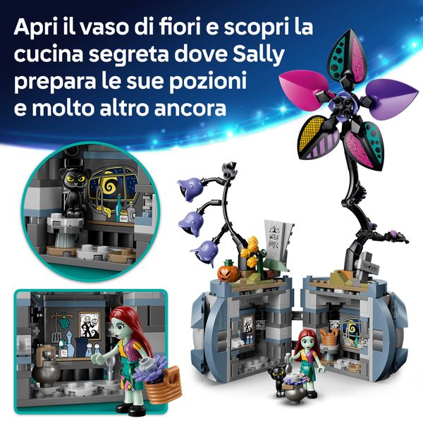Lego - disney the nightmare before christmas 43288 vaso di fiori di sally - Disney