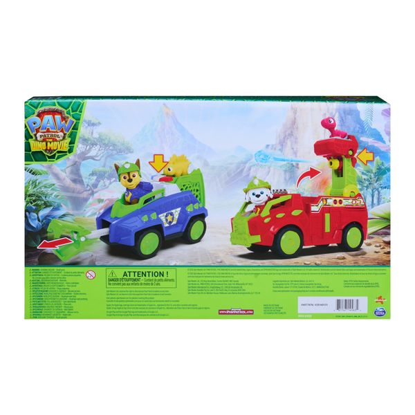Paw patrol missione dinosauri bundle - veicoli dino di chase e marshall - Paw Patrol