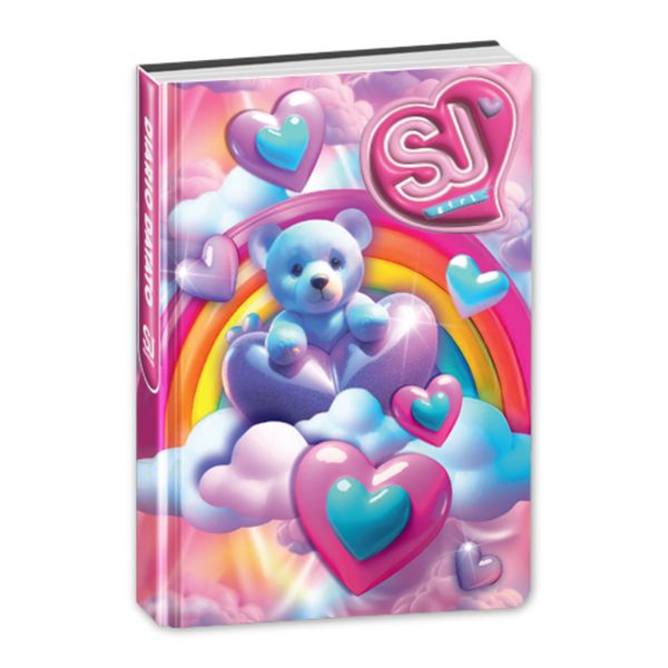 Diario agenda datato 10 mesi assortito  sj gang cartotecnica sj gang girl - SEVEN