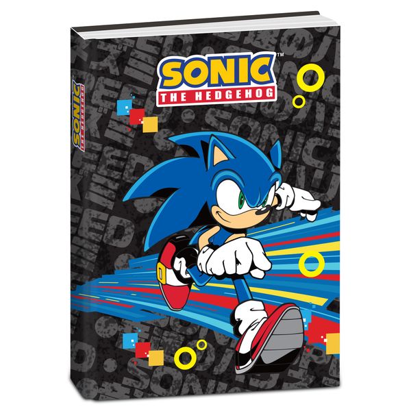 Diario agenda 10 mesi assortito sonic - SEVEN, Sonic