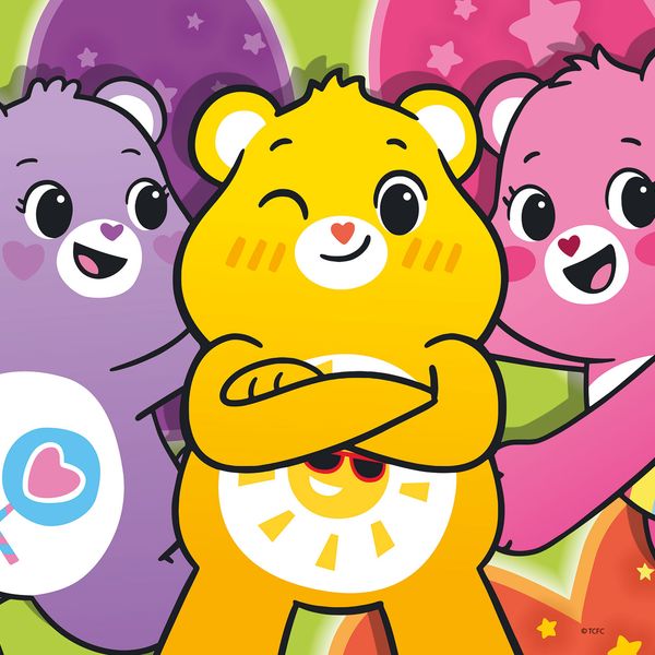 Care bears df puzzle maxifloor 4 x 48 - LISCIANI