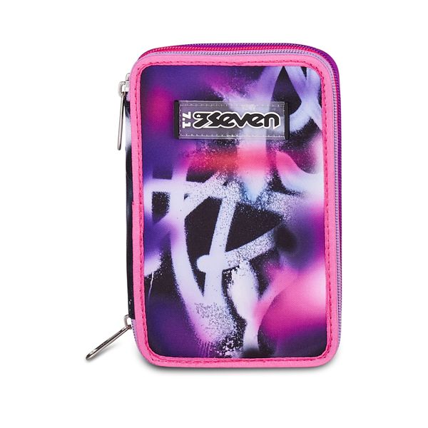 Astuccio seven® 3 zip - buzzy note girl - SEVEN