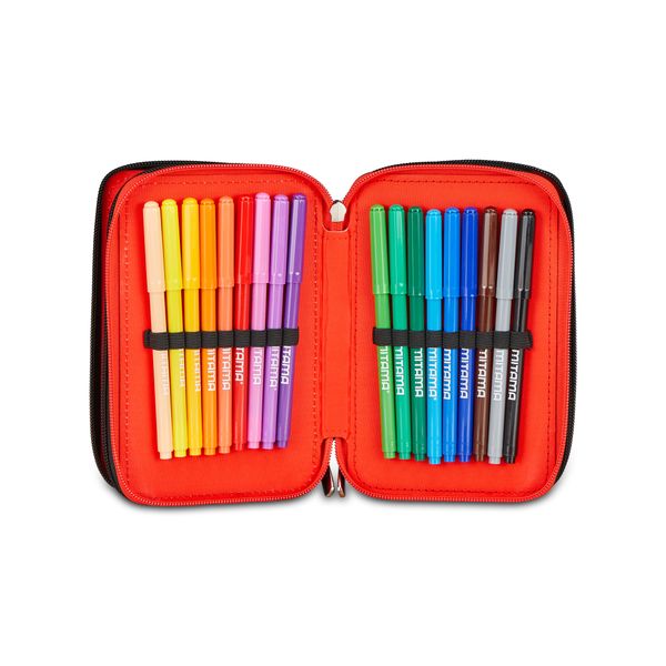 Astuccio 3 zip spiderman - SEVEN, Spiderman