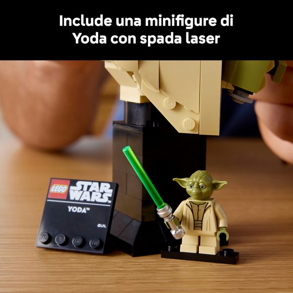 Lego star wars tm busto di yoda™ - 75438 - LEGO STAR WARS, LEGO, Star Wars